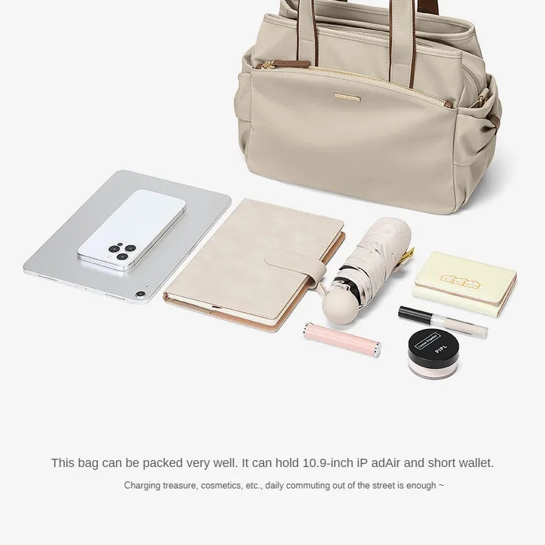 Golf Handbag for Women, Large Capacity, Crossbody Bag, Fashionable Canvas Bag, Middle-aged Mother Bag, The multifunctional bag