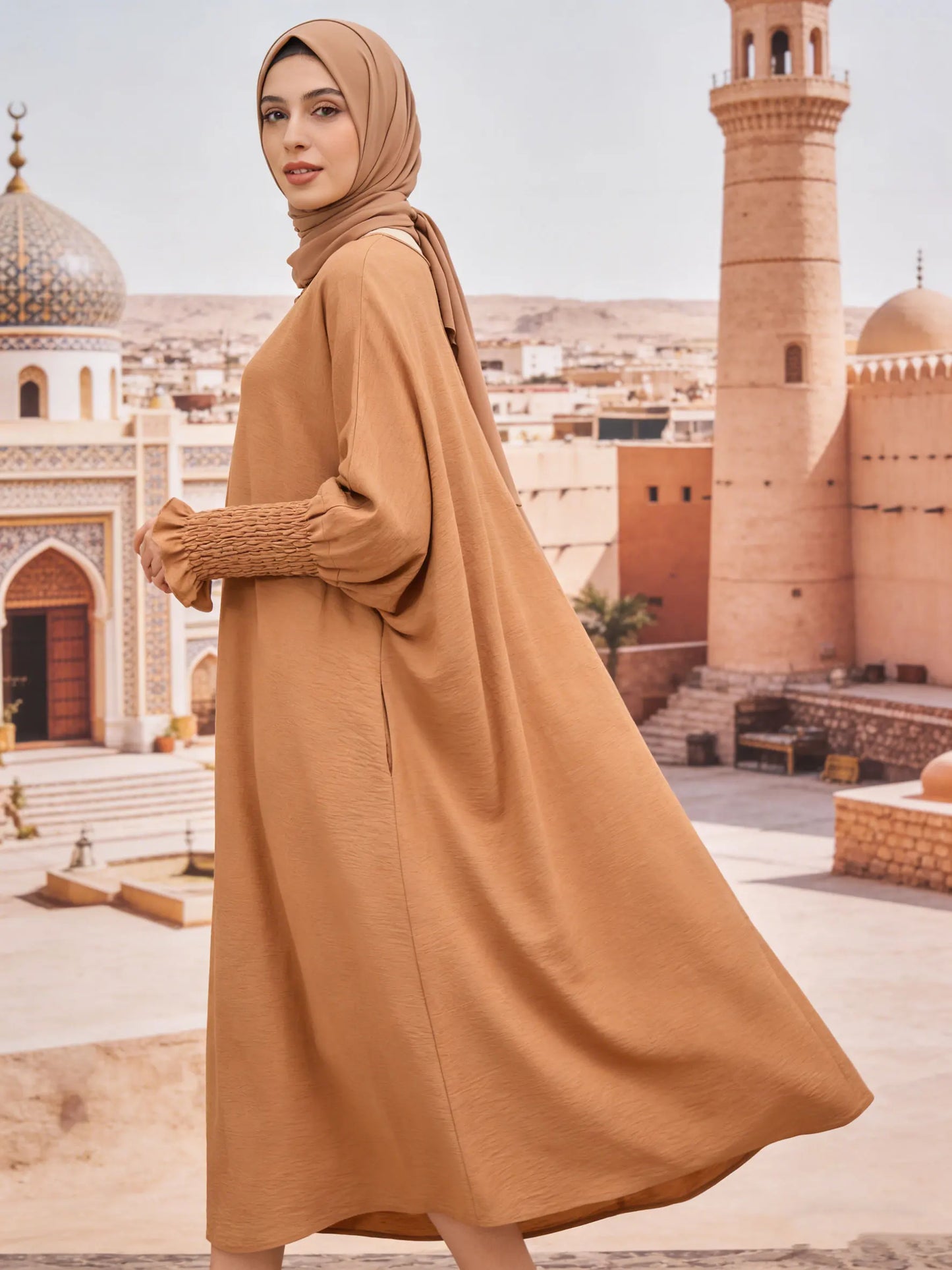 Minimalist Black Front-Zip Plain Abaya Maxi Dress Women Muslim Egyptian Kaftan Ramadan Jalabiya Islam Saudi Arabic Outfits 2025