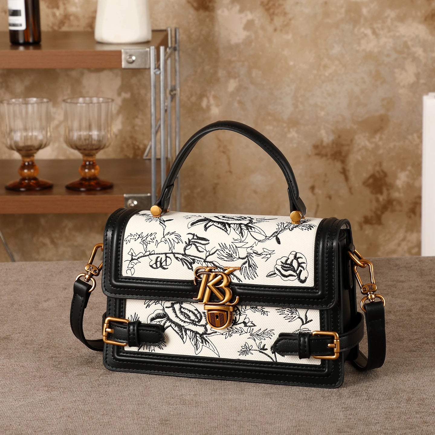 Women's Handbag 2026 Seasonal New Fashion Embroidered Crossbody Bag, Single Shoulder Bag, Designer High-End Style – A Perfect Ac