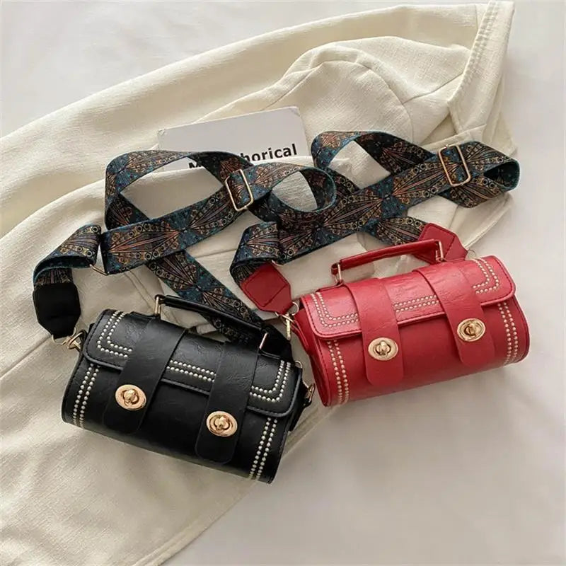 Retro Handbag Tubular Bag Simple Women's Commuter Shoulder Bag Ladies Fashion Trendy Crossbody Bag Elegant Minimal Tote Bag Gift