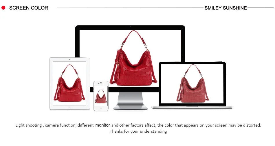 Women Shoulder Bag Girl Handbag Hobo Tassel  Big Black Ladies Hand Bag Female Casual Multifunctional Crossbody Bags for Woman