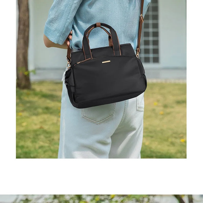 Golf Handbag for Women, Large Capacity, Crossbody Bag, Fashionable Canvas Bag, Middle-aged Mother Bag, The multifunctional bag