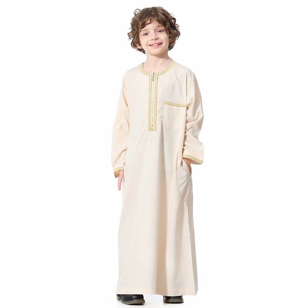 Abaya Dubai Long Robe Boys Jilbab Khimar Turkey Ramadan Muslim Clothes Kaftan Moroccan Islam Hijab Abayas Arab Islamic Clothing