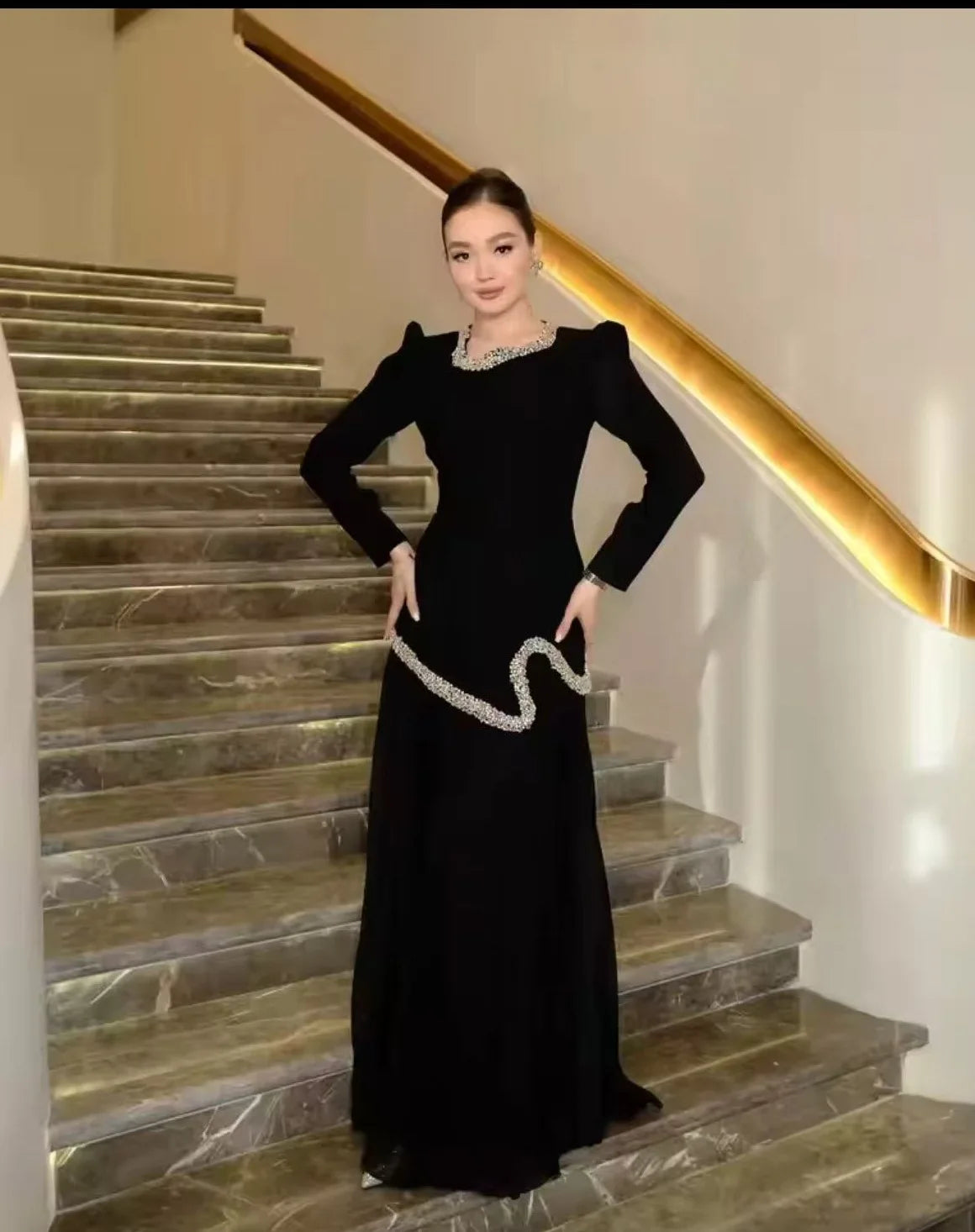 Abaya Pleated Dress Women Dubai Dresses Sequins Lace Up Islam Vestidos Long Robe Jalabiya Morocco Kaftan Eid Muslim Ramadan