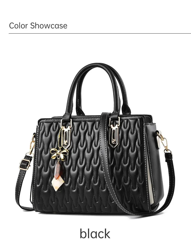 Women's Tote Bag Luxury Designer Fashion Shoulder Bags Large Capacity Graceful Hand Bags for Women Casual Female Handbags