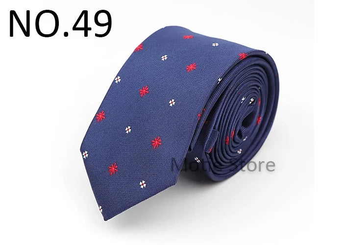 Tie For Men Classic Business Paisley Floral Stripe Plaid Dots 6cm Jacquard Necktie Accessories Daily Wear Cravat Wedding Dress