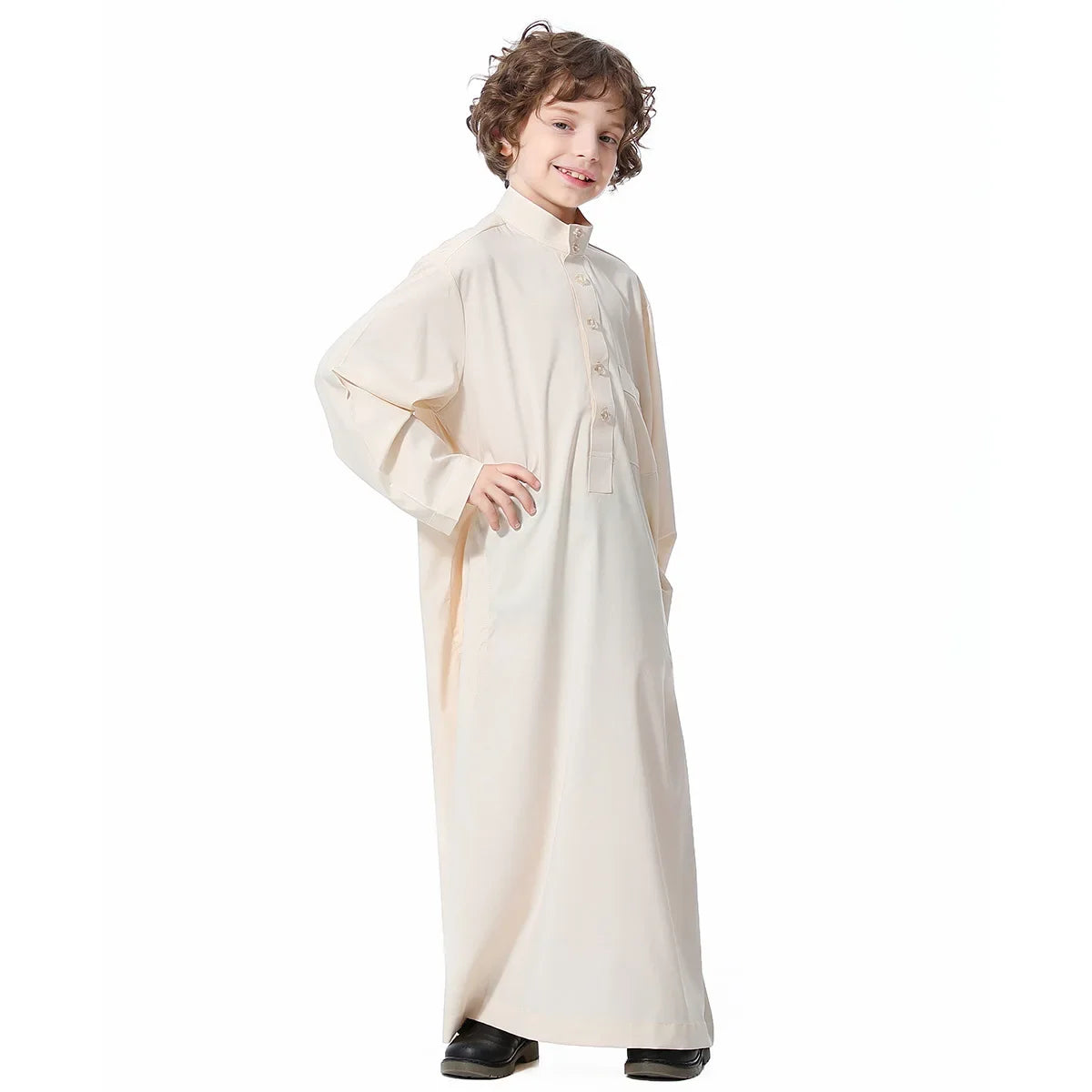 Abaya Dubai Long Robe Boys Jilbab Khimar Turkey Ramadan Muslim Clothes Kaftan Moroccan Islam Hijab Abayas Arab Islamic Clothing