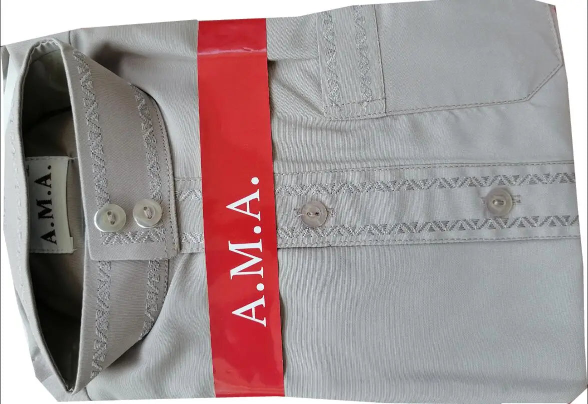 one cap for free Plain Thobe for Children (suit 95cm~155cm tall ) Jubba Soft Thawb Islamic Clothing Boy Robe