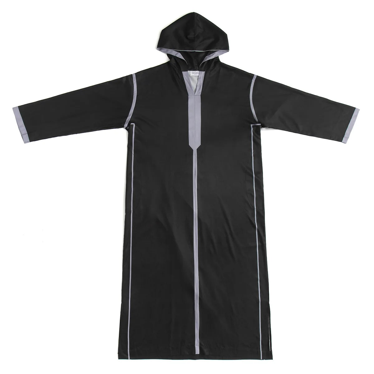 Muslim Men Hooded Robe Dishdasha Modest Islamic Dubai Saudi Prayer Abaya Kaftan Eid Ramadan Morocco Jubba Arab Thobe Abayas