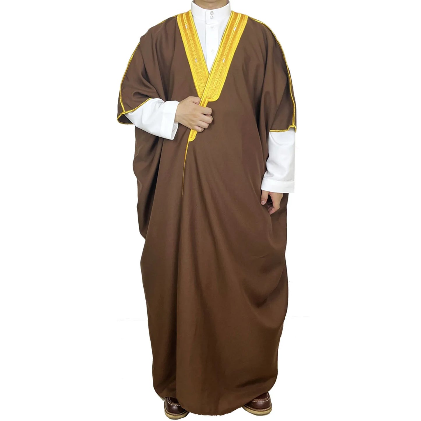 Islamic Dubai Saudi Abayas Prayer Abaya Middle East Mens Robe Muslim Dress Kimono Dishdasha Clothing Kaftan Ramadan Jubba Thobe