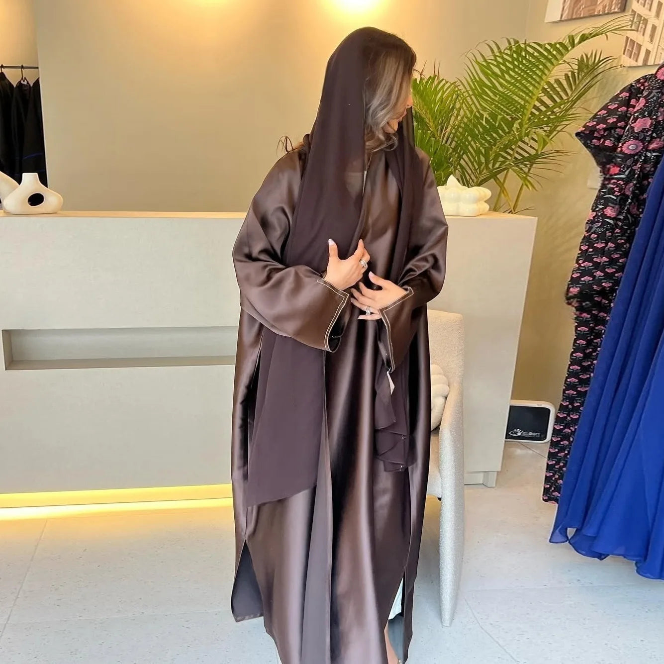 Muslim Modest Abaya Women Cardigan Dress Ramadan Eid Party Abayas Dresses Arab Long Robe Morocco Dubai Kaftan Vestidos Jalabiya