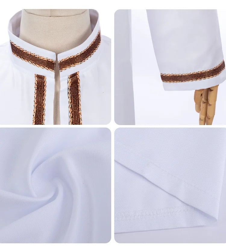 Medieval Muslim Middle Eastern Cloak Retro Long Hooded Robe Cosplay Costume Middle East Dubai Turkey Abayas Abaya Dress