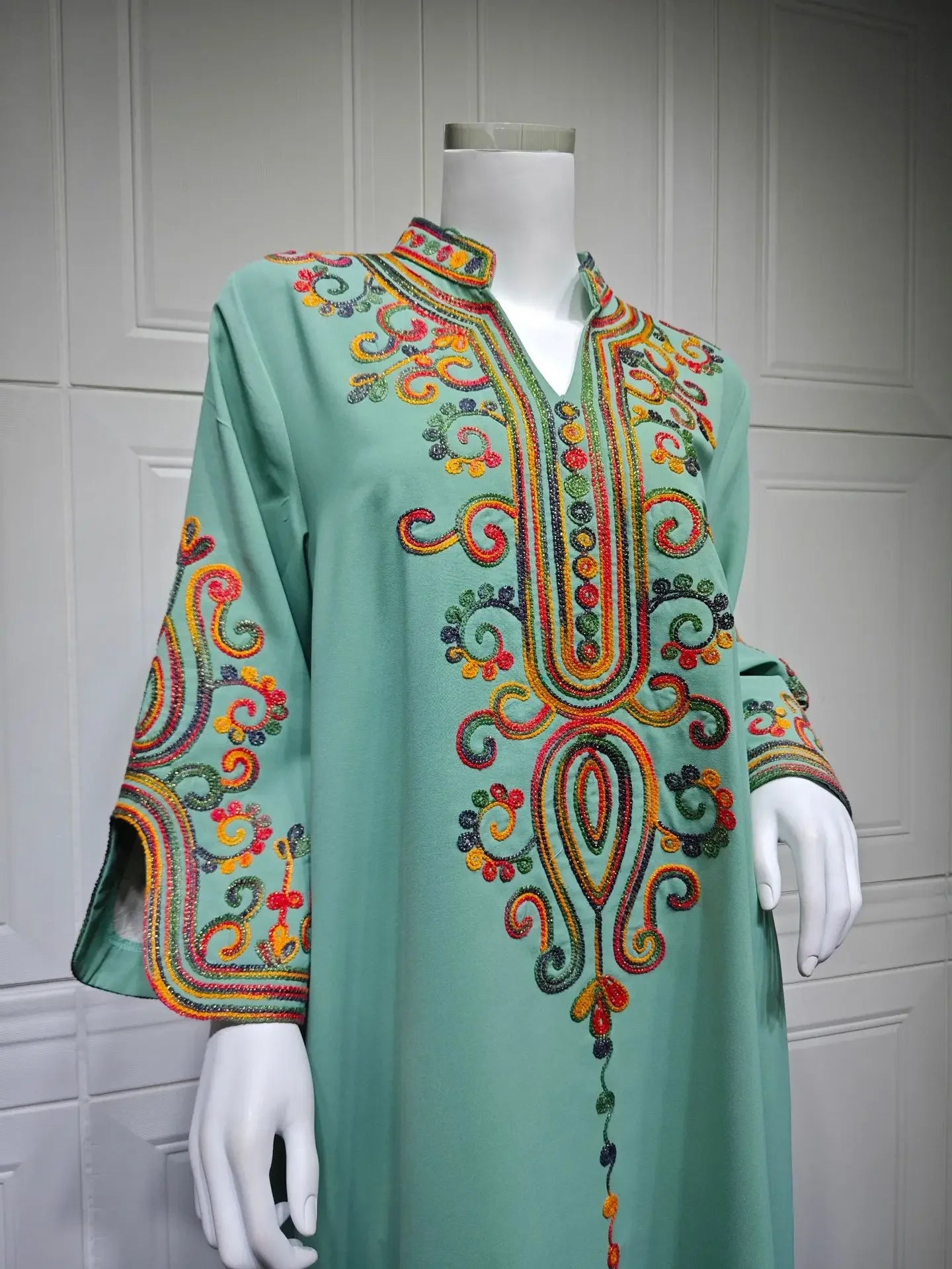 Abaya Dress For Women Embroidery Vestidos Largos Islam Arab Long Robe Jalabiya Ramadan Morocco Kaftan Dubai Abayas Dresses 2026