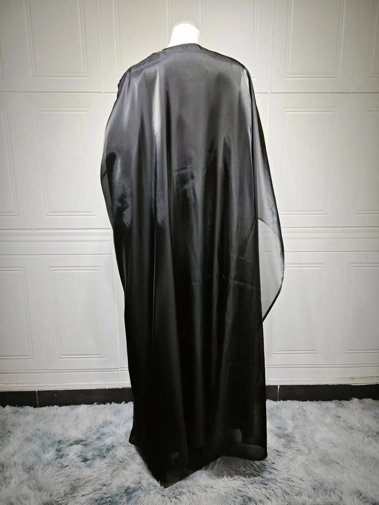 Eid  Women Abaya Muslim Cardigan Dresses Scarf Silky Abayas Ramadan Morocco Dubai Jalabiya Kaftan Vestidos Arab Long Robe 2025