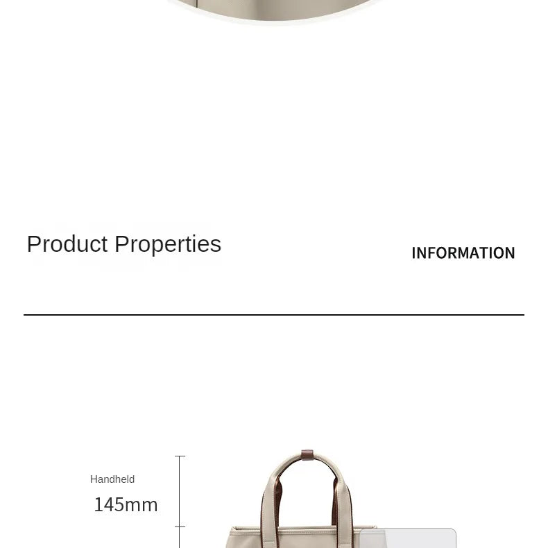 Golf Handbag for Women, Large Capacity, Crossbody Bag, Fashionable Canvas Bag, Middle-aged Mother Bag, The multifunctional bag