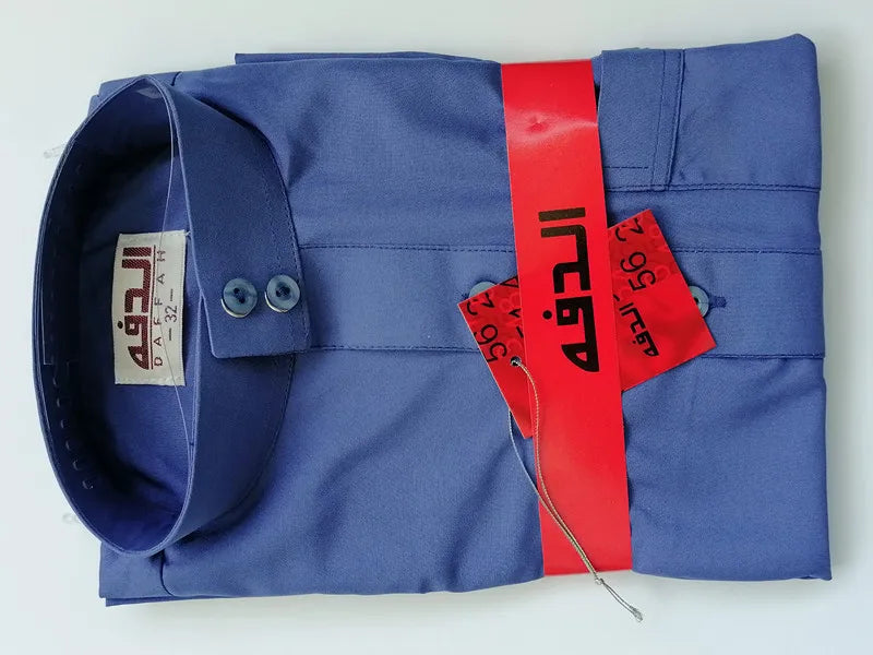 one cap for free Plain Thobe for Children (suit 95cm~155cm tall ) Jubba Soft Thawb Islamic Clothing Boy Robe