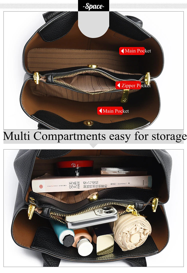 Business Handbags For Women 2022 Luxury Designer Handbag Pure Color Big Capacity Shoulder Crossbody Bags Branded Top-handle Tote