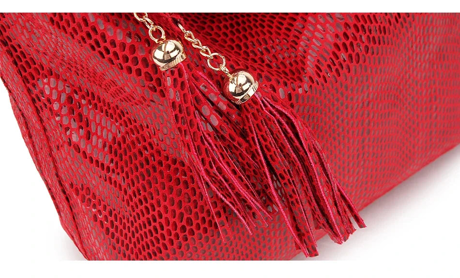 Women Shoulder Bag Girl Handbag Hobo Tassel  Big Black Ladies Hand Bag Female Casual Multifunctional Crossbody Bags for Woman