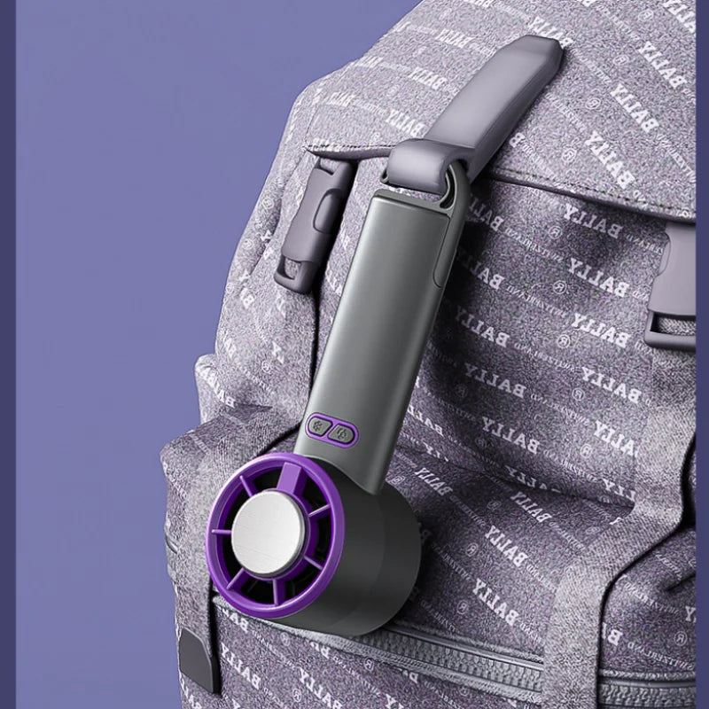 Mini Handheld Fan USB Fast Charging Silent Fan High-Speed Air Cooling Portable Fan Personal for Travel Outdoor Activities