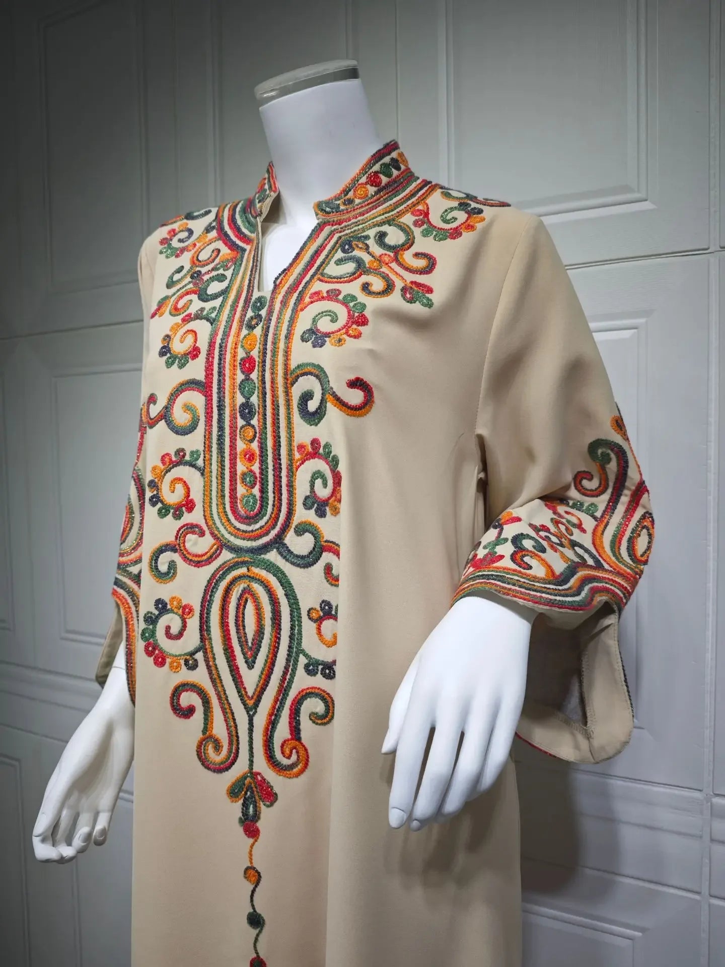 Abaya Dress For Women Embroidery Vestidos Largos Islam Arab Long Robe Jalabiya Ramadan Morocco Kaftan Dubai Abayas Dresses 2026