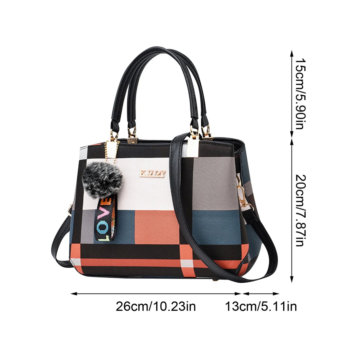 Luxury HandBag 2024 New Women Bag High Capacity Broadband Crossbody Bag Female Casual Fashion Trends Handbag