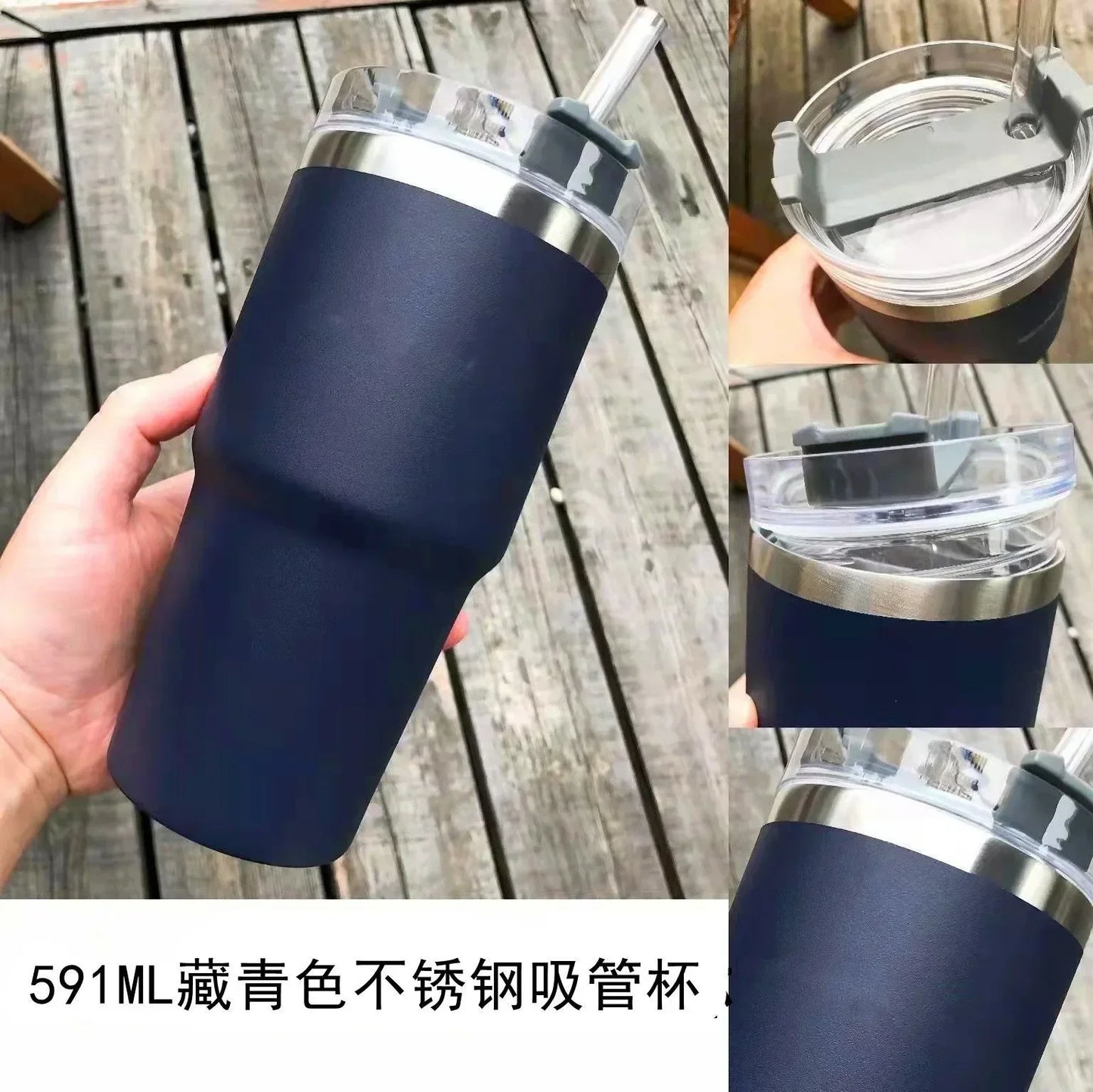 Best Seller  Stainless 304 Steel Insulated Mug For Large Capacity Practical Mugs, Coffee Mugs, Car Mugs