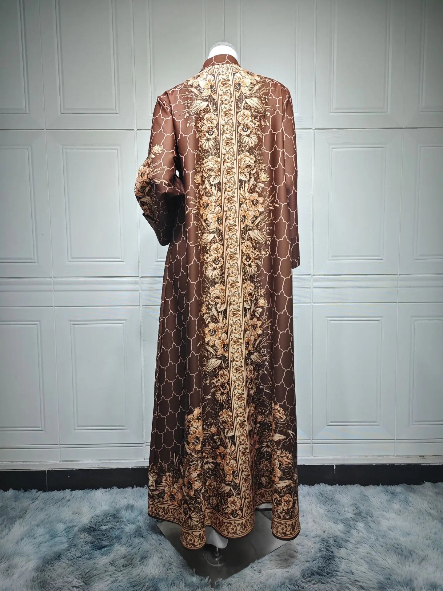 Muslim Dress Women Abaya Eid Diamond Party Dresses Arab Long Robe Print Abayas Dubai Morocco Kaftan Islam Jalabiya Vestidos 2026