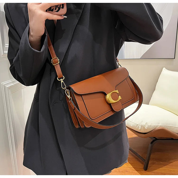 High-end Style Women's Bag 2026 New Fashion Retro Versatile Commute Best-selling Underarm Handbag Crossbody Bag for Women