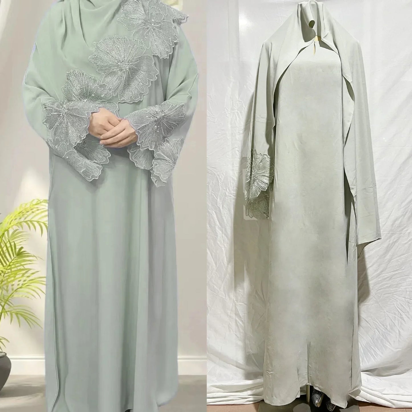 Muslim Hijab Dress Turkish Saudi Arabia African Dresses for Women Islam Clothing Caftan Robe Malay-Indonesia Kaftan Dubai Abaya