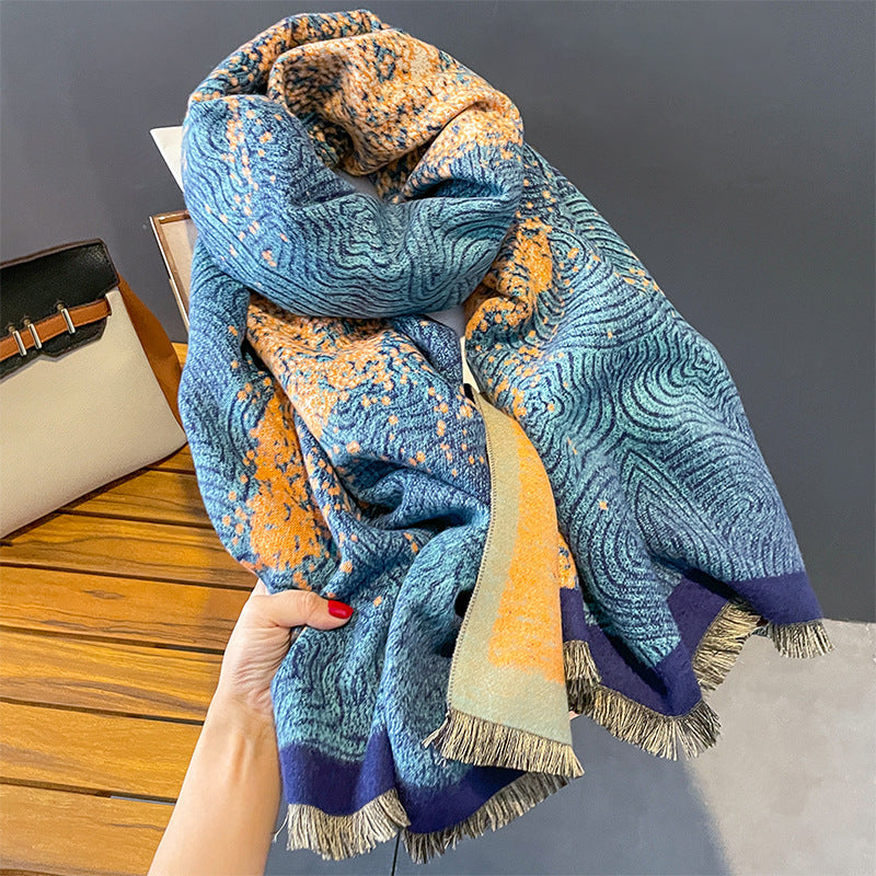 Luxury Artificial Cashmere Scarf | Premium Soft Shawl - Neomodest