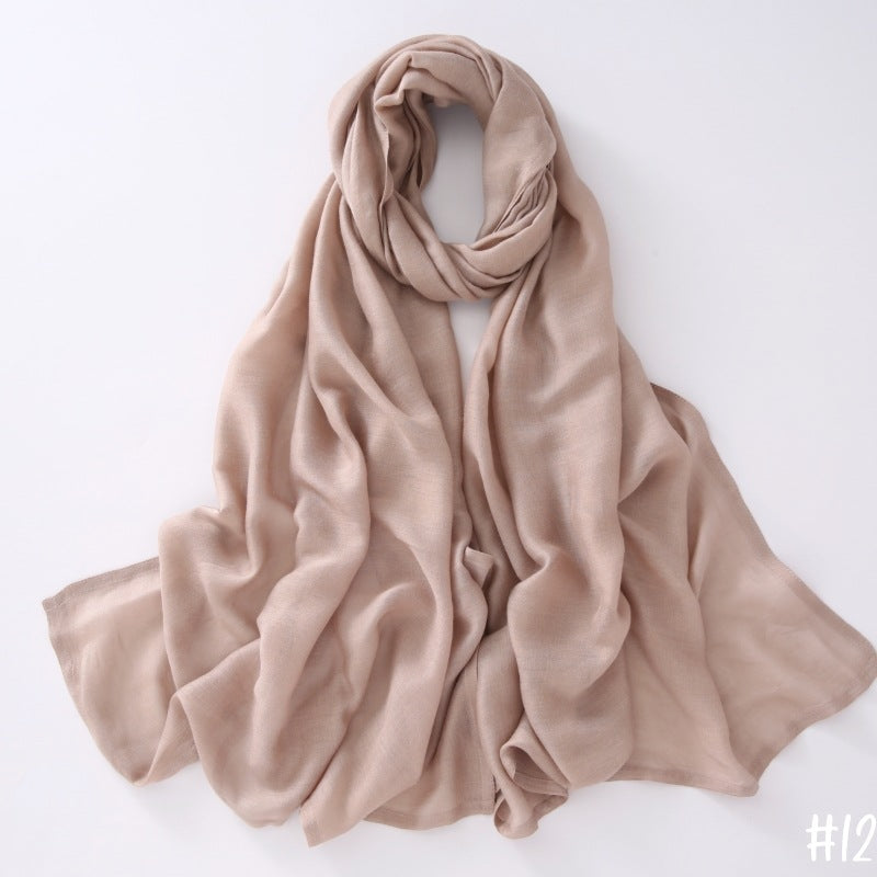 Breathable Modal Shawl, Summer Scarf