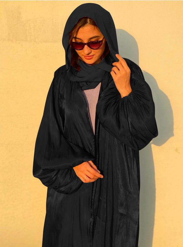 Puff Sleeved Abaya Cape