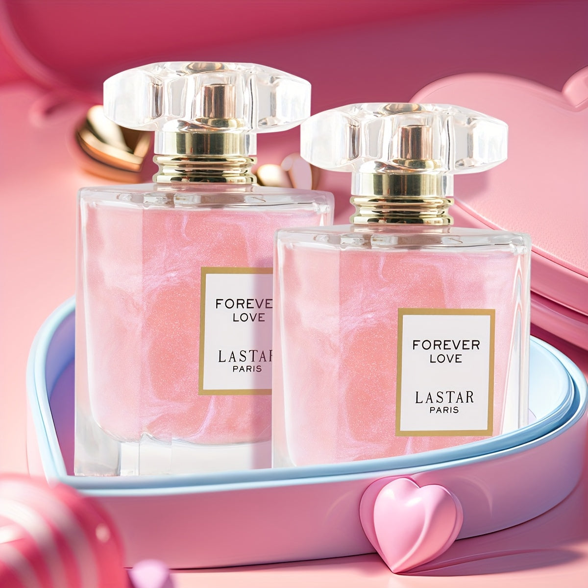 2 Bottles, Women's Long-lasting Perfume, Perfume Spray, Charming Rose, Jasmine Scent, Lasting Show The Charm Of Women, Senior Women's Perfume, A Total Of 110ml, Gift for Women, Holiday Surprise, Valentine's Day, Mother's Day