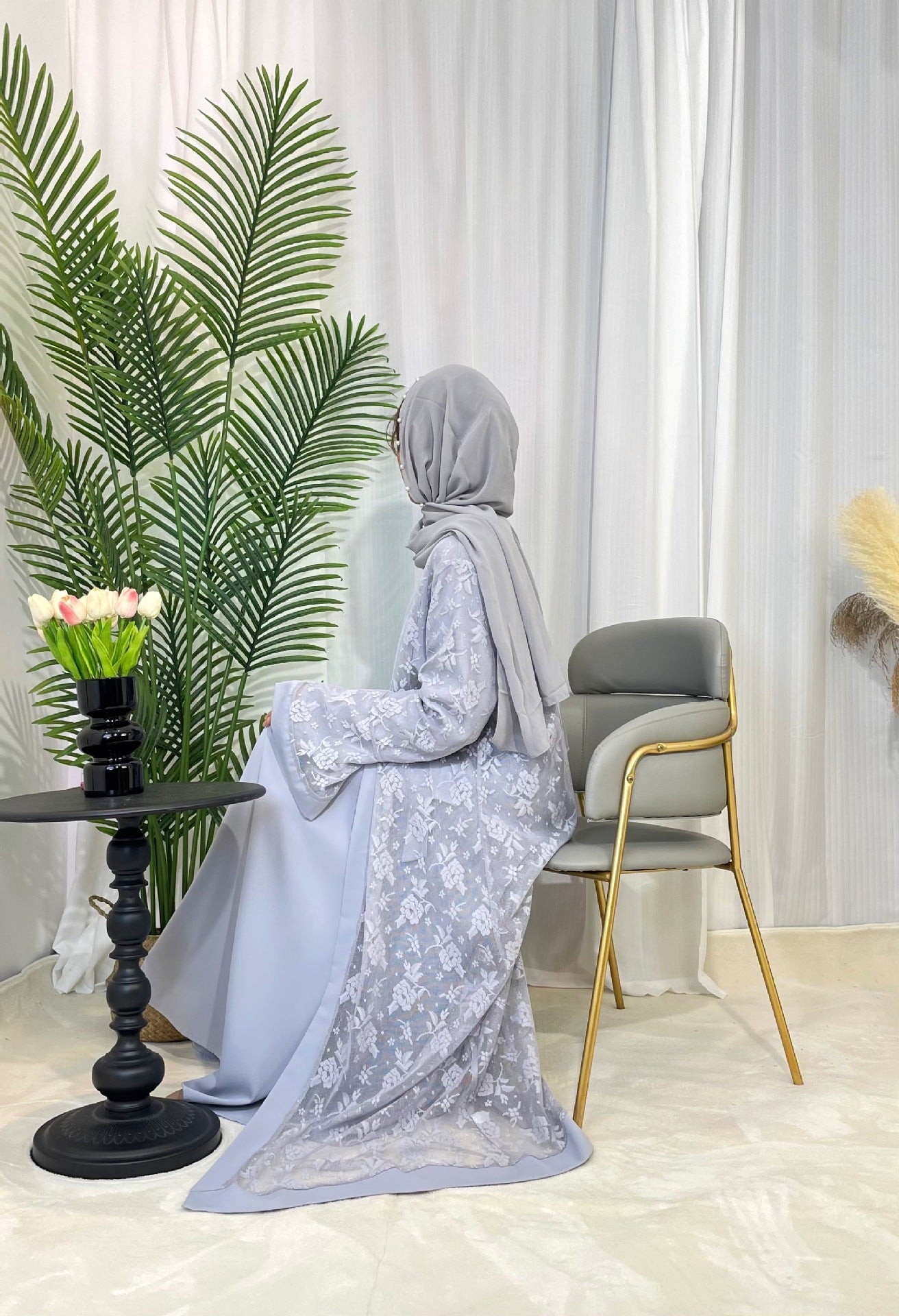 Corporate Abaya-Modest Office Outfit