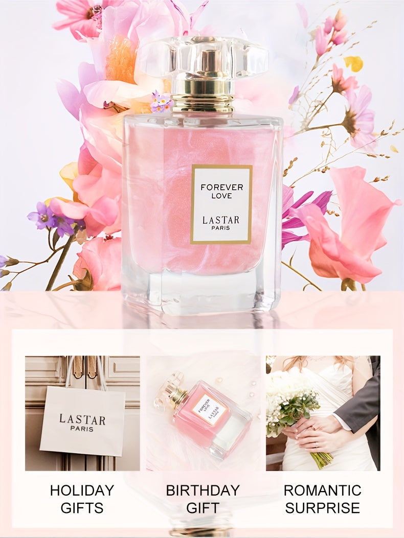 2 Bottles, Women's Long-lasting Perfume, Perfume Spray, Charming Rose, Jasmine Scent, Lasting Show The Charm Of Women, Senior Women's Perfume, A Total Of 110ml, Gift for Women, Holiday Surprise, Valentine's Day, Mother's Day