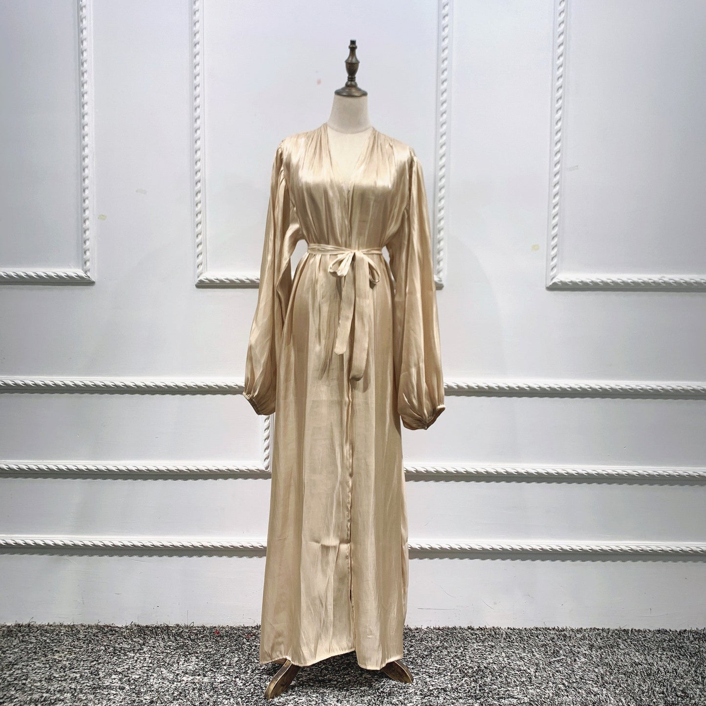 Puff Sleeved Abaya Cape