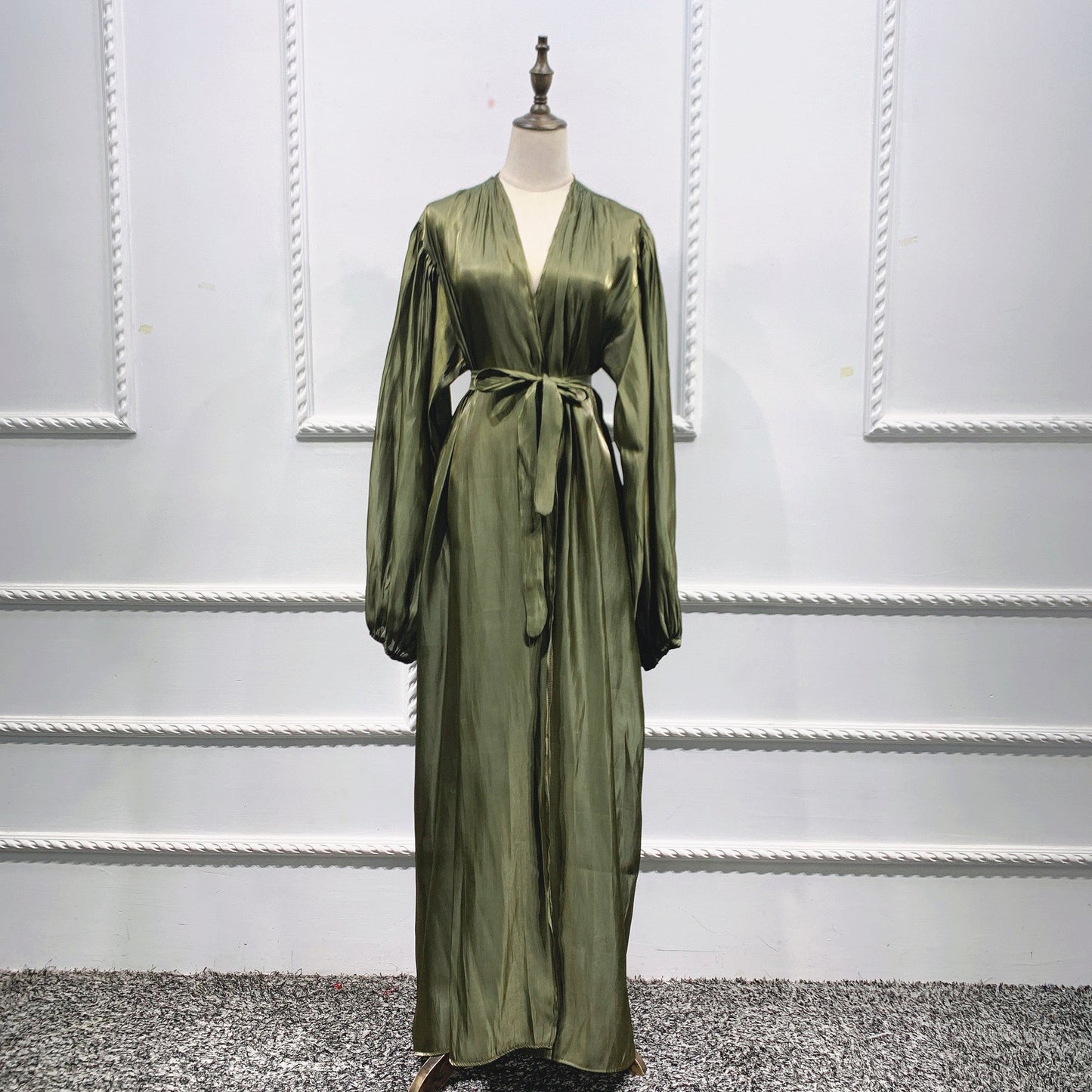 Puff Sleeved Abaya Cape