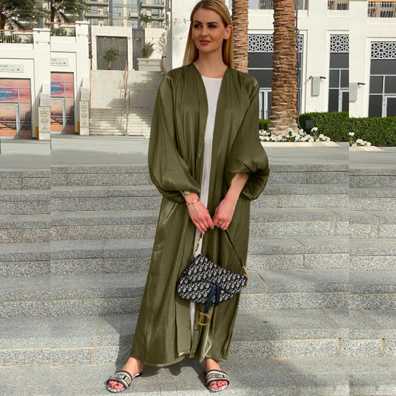 Puff Sleeved Abaya Cape