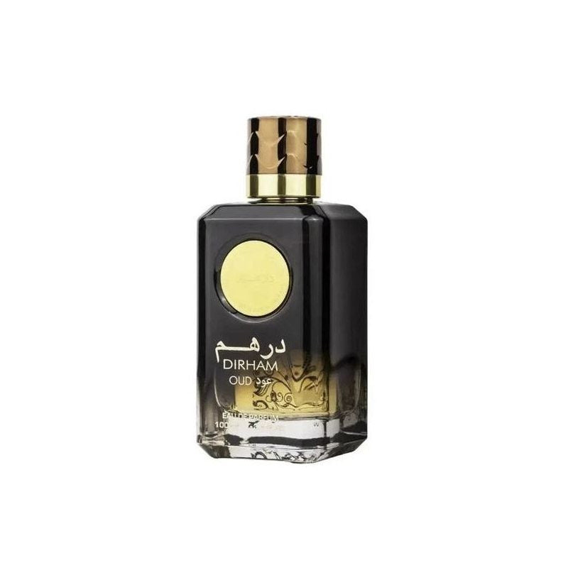 Arabic Dubai Perfume 100 ml Unisex Eau de Parfum Dirham Oud Made in Dubai UAE Long-Lasting Fragrance for Men & Women Dubai Perfume