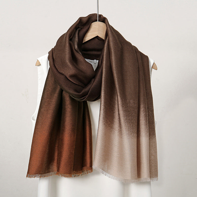 Gradient Summer Scarf