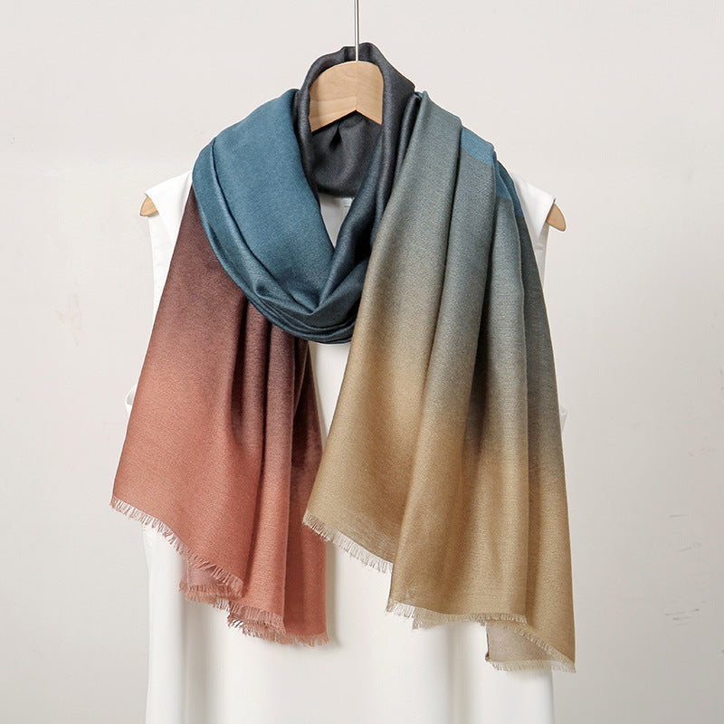 Gradient Summer Scarf