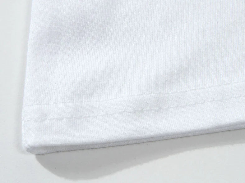 Men's Short Sleeve Solid Color Blank T-Shirt