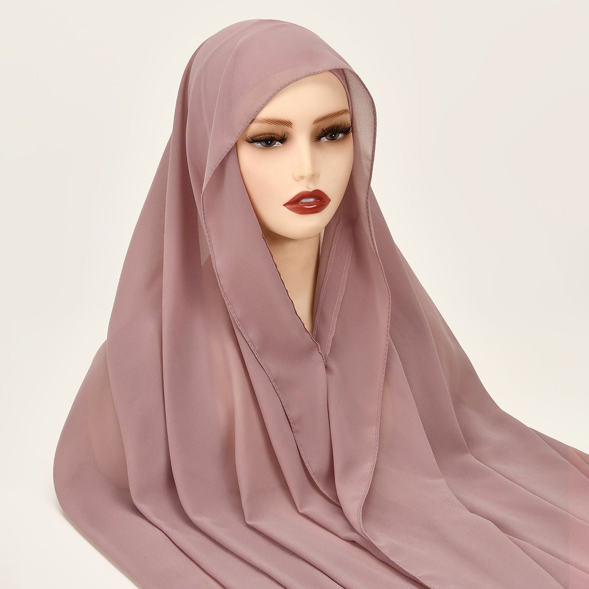 Instant Chiffon Scarf, Pinless Hijab