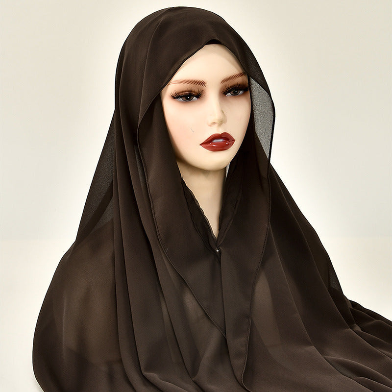 Instant Chiffon Scarf, Pinless Hijab