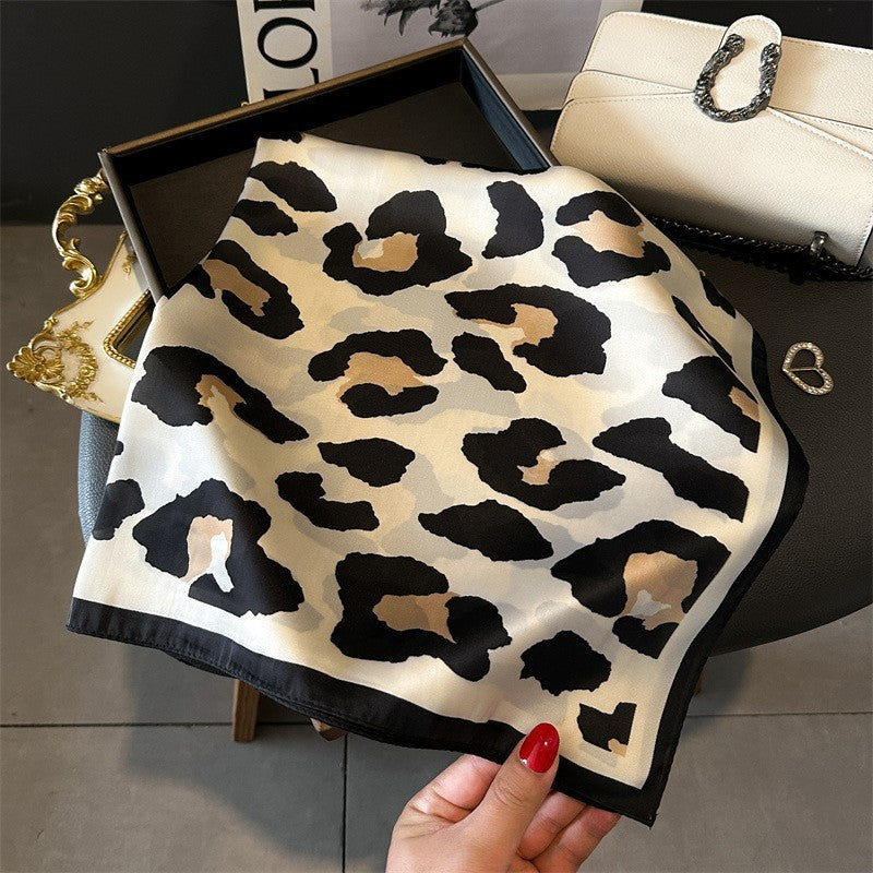 Korean Style Artificial Silk Scarf
