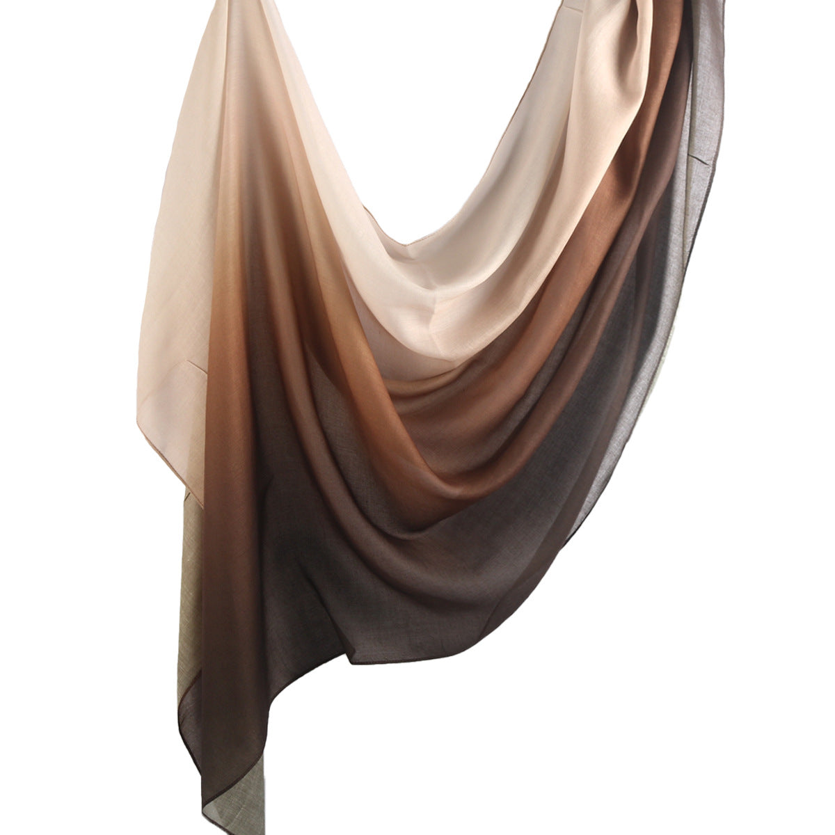 Modal Thin Gradient Scarf for Summer