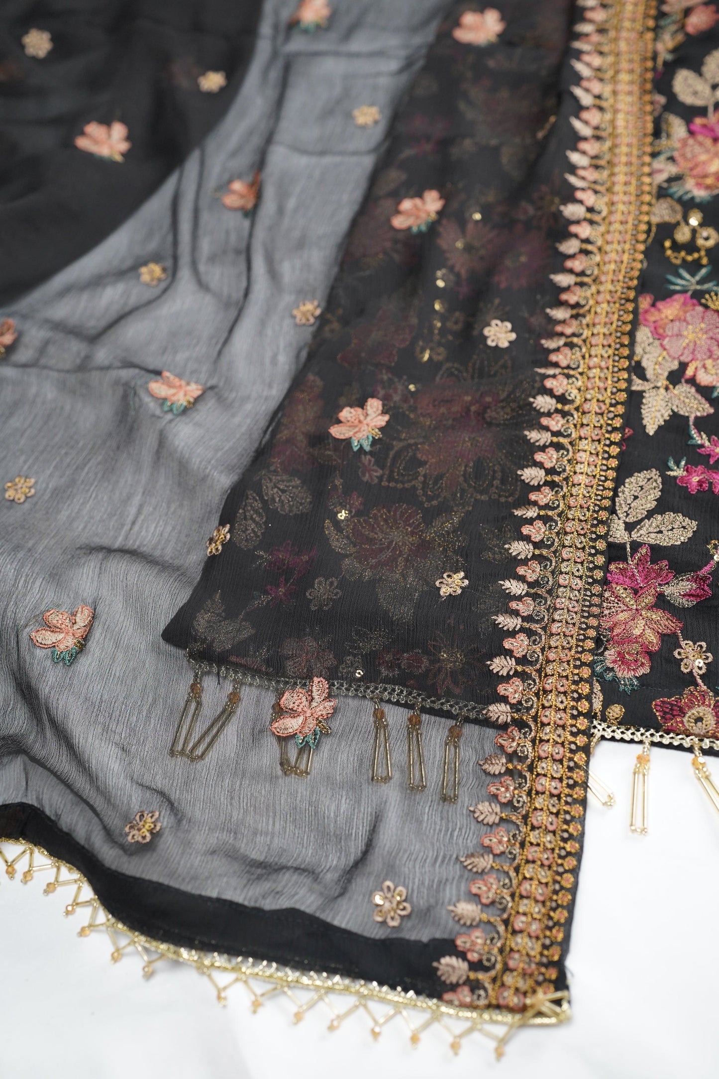 Husan e Jahan - Luxury Chiffon Suit with Chiffon Dupatta - Ready to Wear - VS1 - D2 - Eid 2025-SD