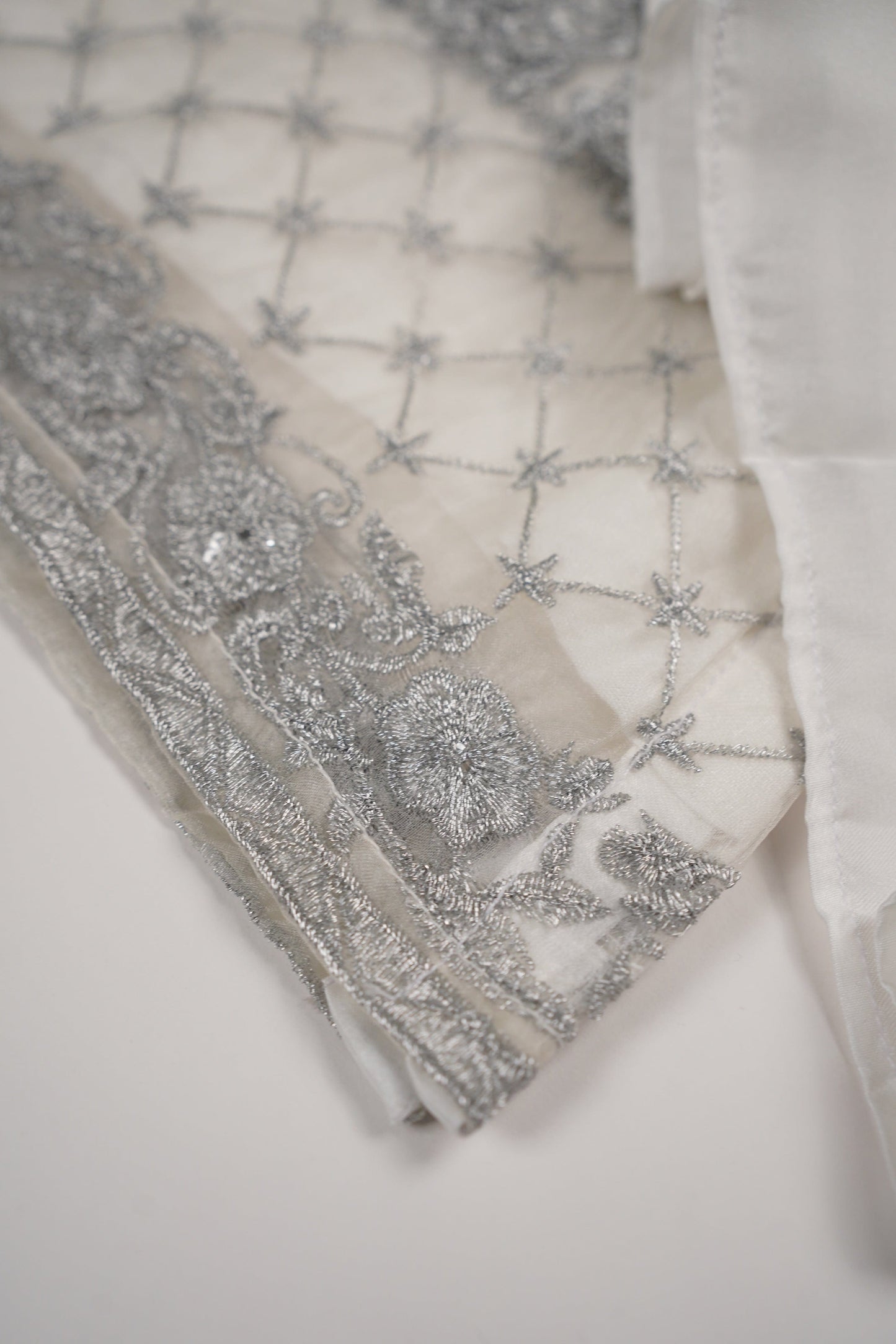 Tehwar v3- Luxury Organza Outfit with Gharara- Ready to Wear- D1