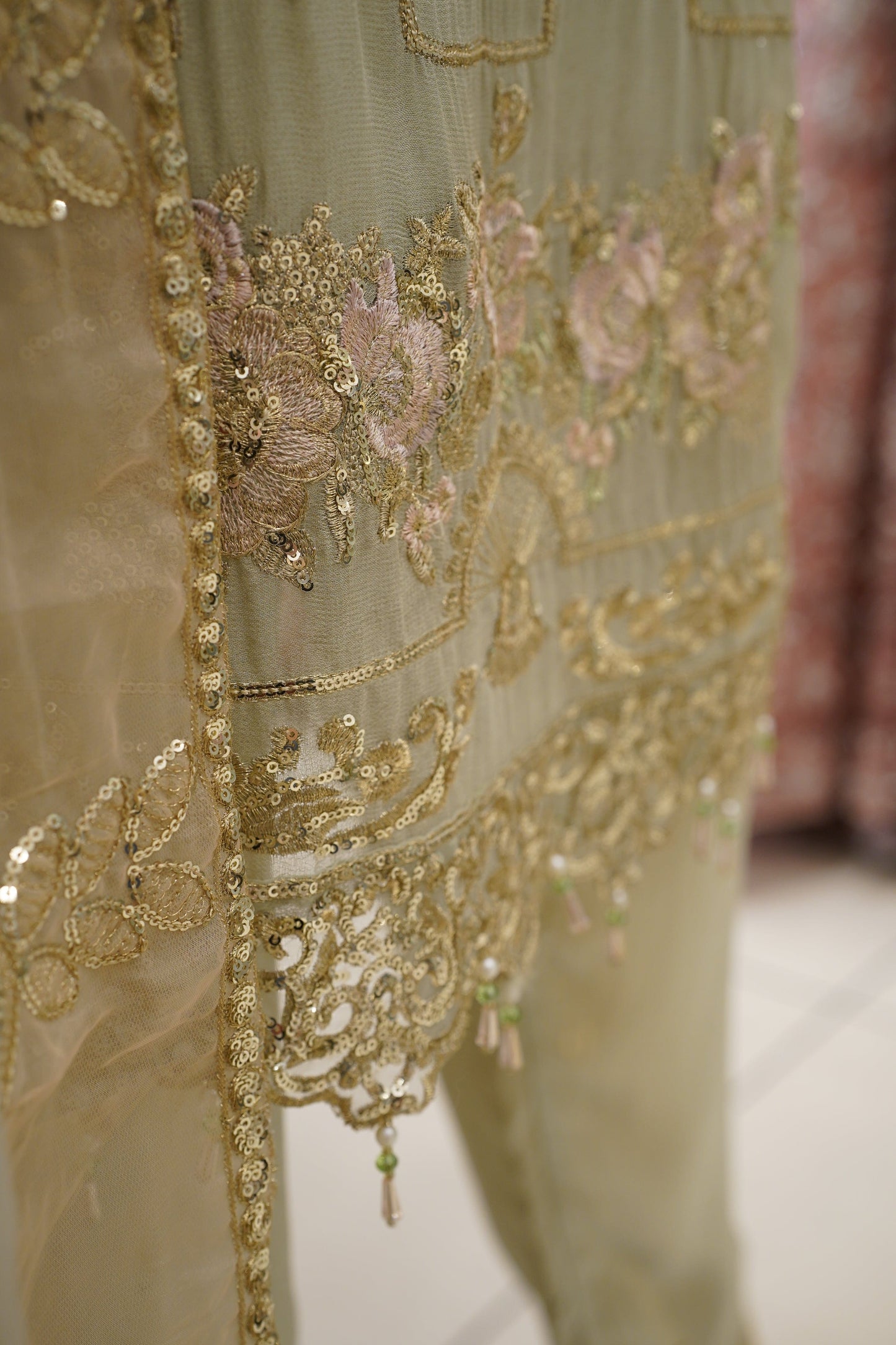Tehwar - V3 - Luxury Festive Collection - Chiffon - Ready to Wear -  D8