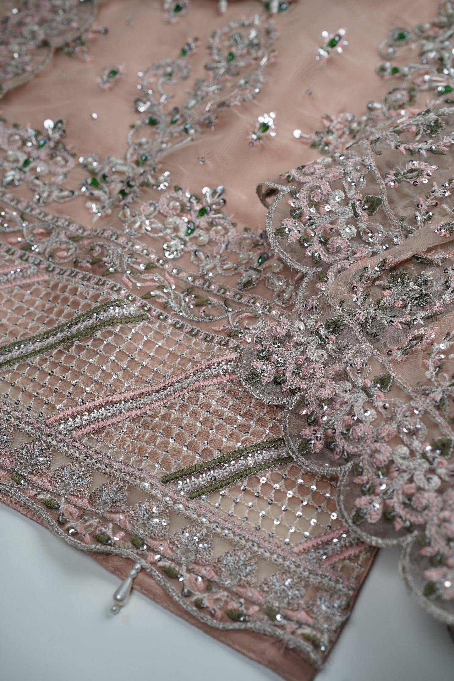 Tehwar - V3 - Luxury Festive Collection with Gharara - Organza - Ready to Wear -  D8-SD